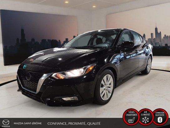 Nissan Sentra S Plus | AUTOMATIQUE | A/C | 2020 Noir