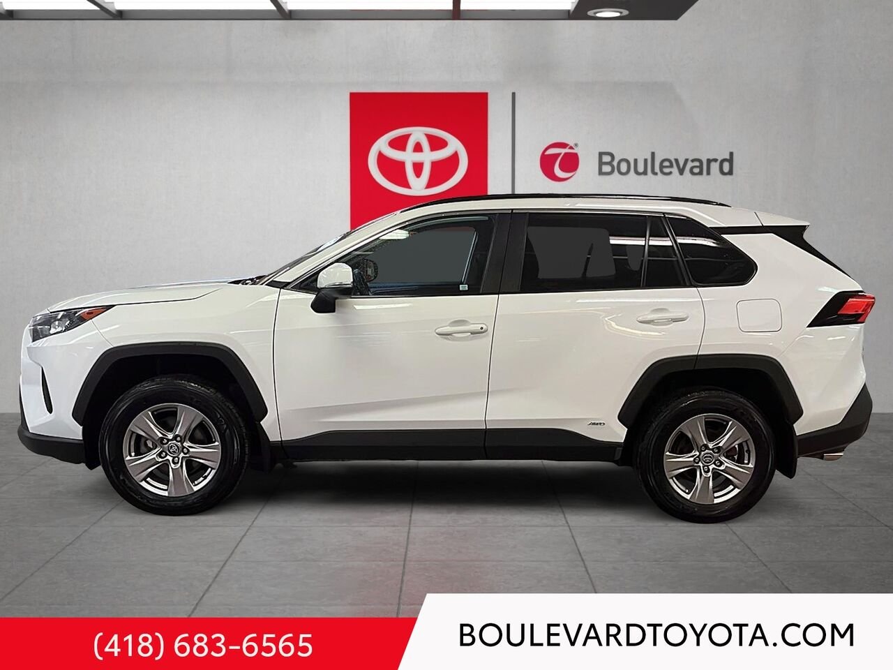 Toyota RAV4 99866A-148 | LE, HYBRIDE, AWD 2022 Blanc Québec - photo #5