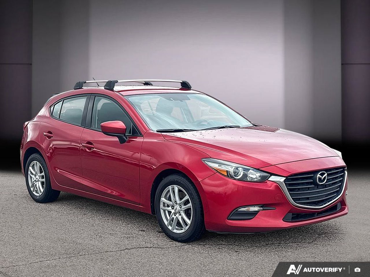 Mazda Mazda3 JM1BN1K79H1121688 2017 Rouge Mirabel - photo #6