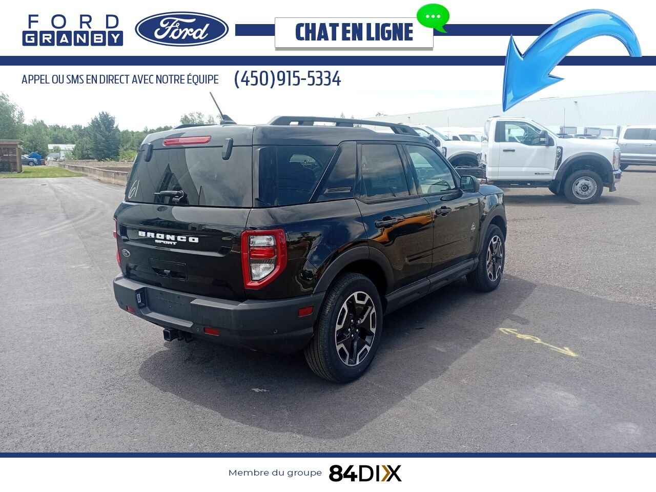 2024 Ford BRONCO SPORT Black Granby - photo #4