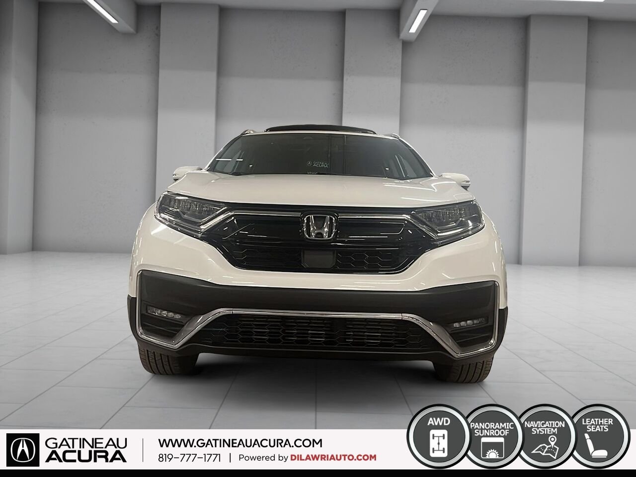 2020 Honda CR-V Touring AWD White Gatineau - photo #11