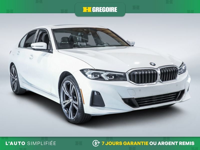 BMW 330I 724500 | 330I XDRIVE AWD AUTO A/C CUIR TOIT NAV GR ELECT MA 2023 Blanc Laval - photo #0