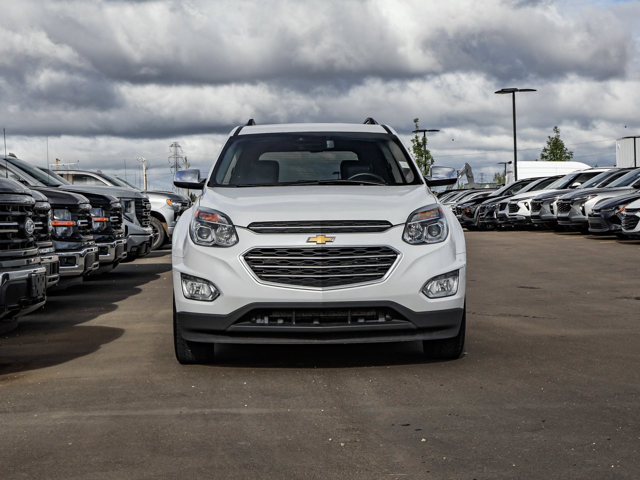 2017 Chevrolet Equinox AWD 4dr Premier w/1LZ White Sherwood Park - photo #2