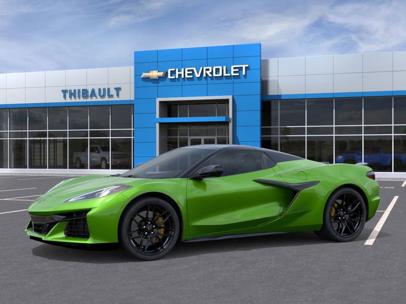 Chevrolet Corvette Z06 cabriolet 2 portes avec 3LZ 2026 Vert Roswell métallisé