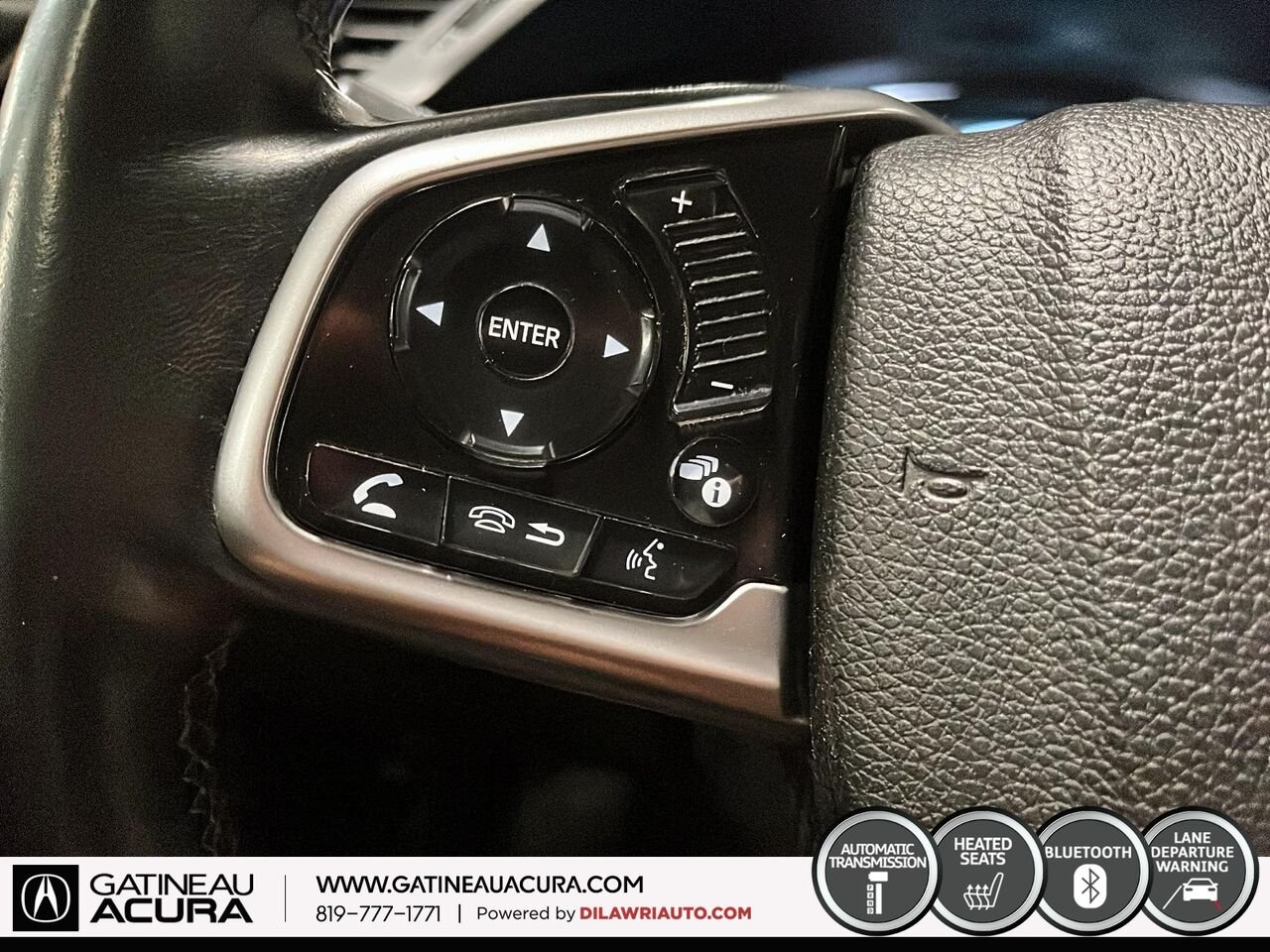 2018 Honda Civic SE Black Gatineau - photo #8