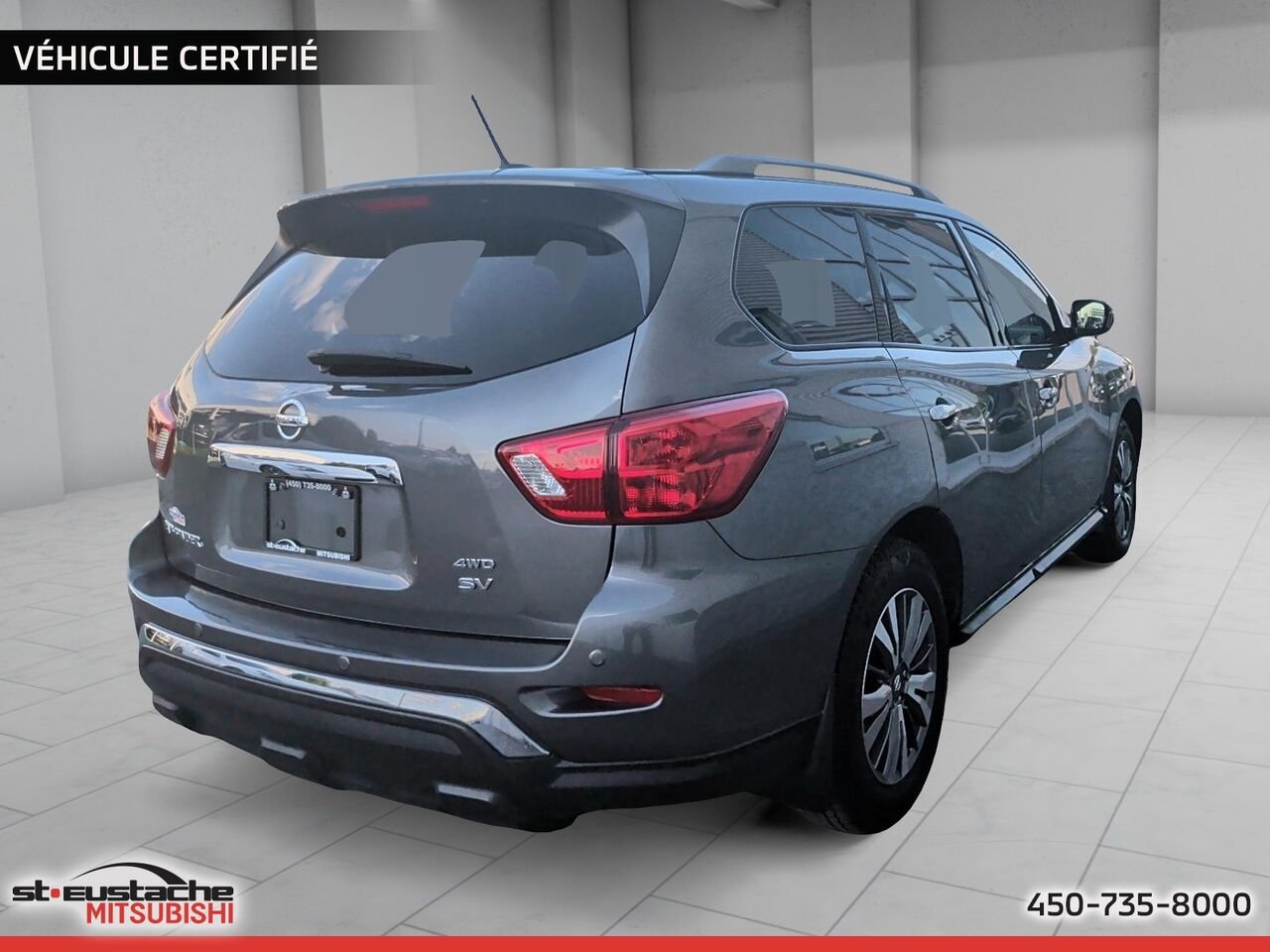 Nissan Pathfinder 2017 Gris Saint-Eustache - photo #3