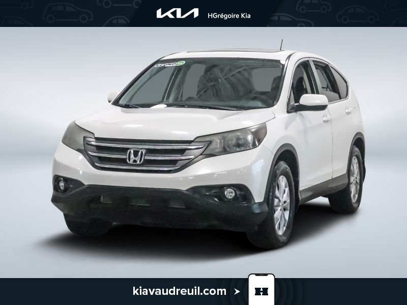 2014 Honda CRV White Blainville - photo #2