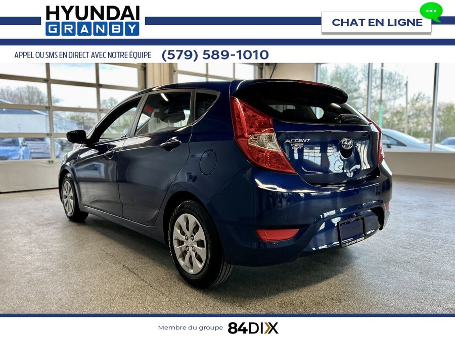 2015 Hyundai Accent 2015 Blue