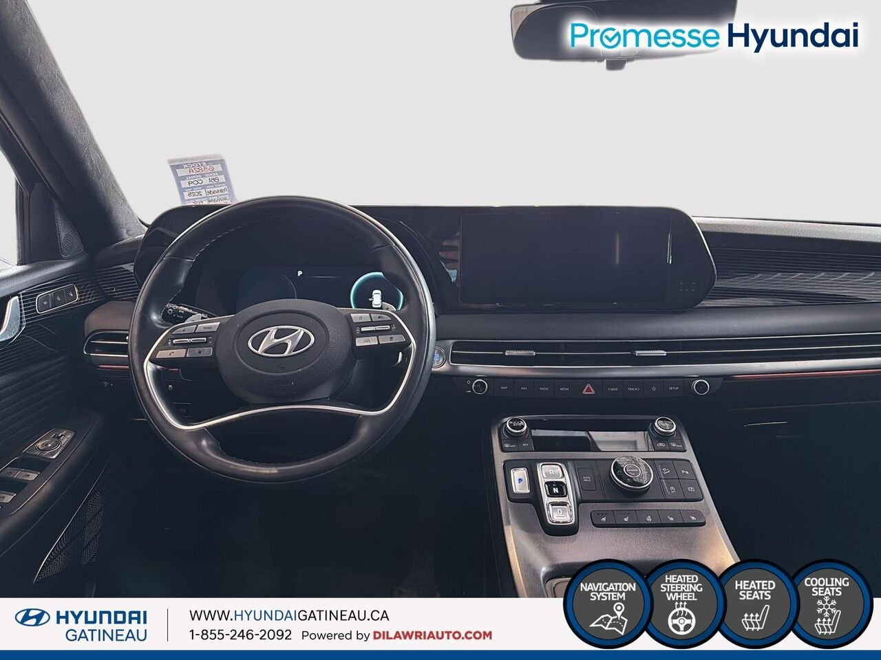 Hyundai Palisade Ultimate Calligraphy *** BLACK EDITION , toute equipe , bas millage *** 2025 Noir Ottawa & Gatineau - photo #8
