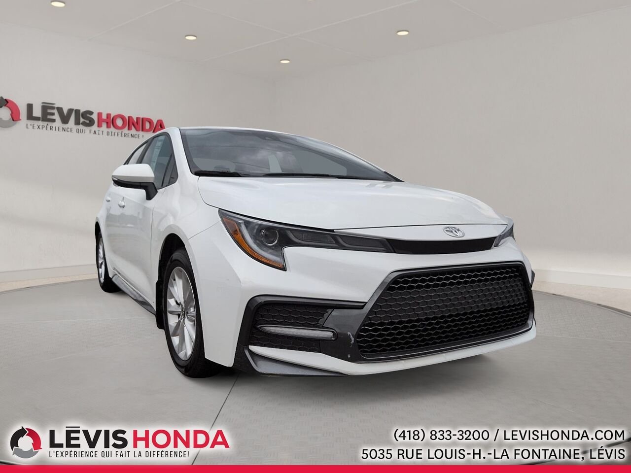 Toyota Corolla SE SE CVT 2021 Blanc Lévis - photo #4