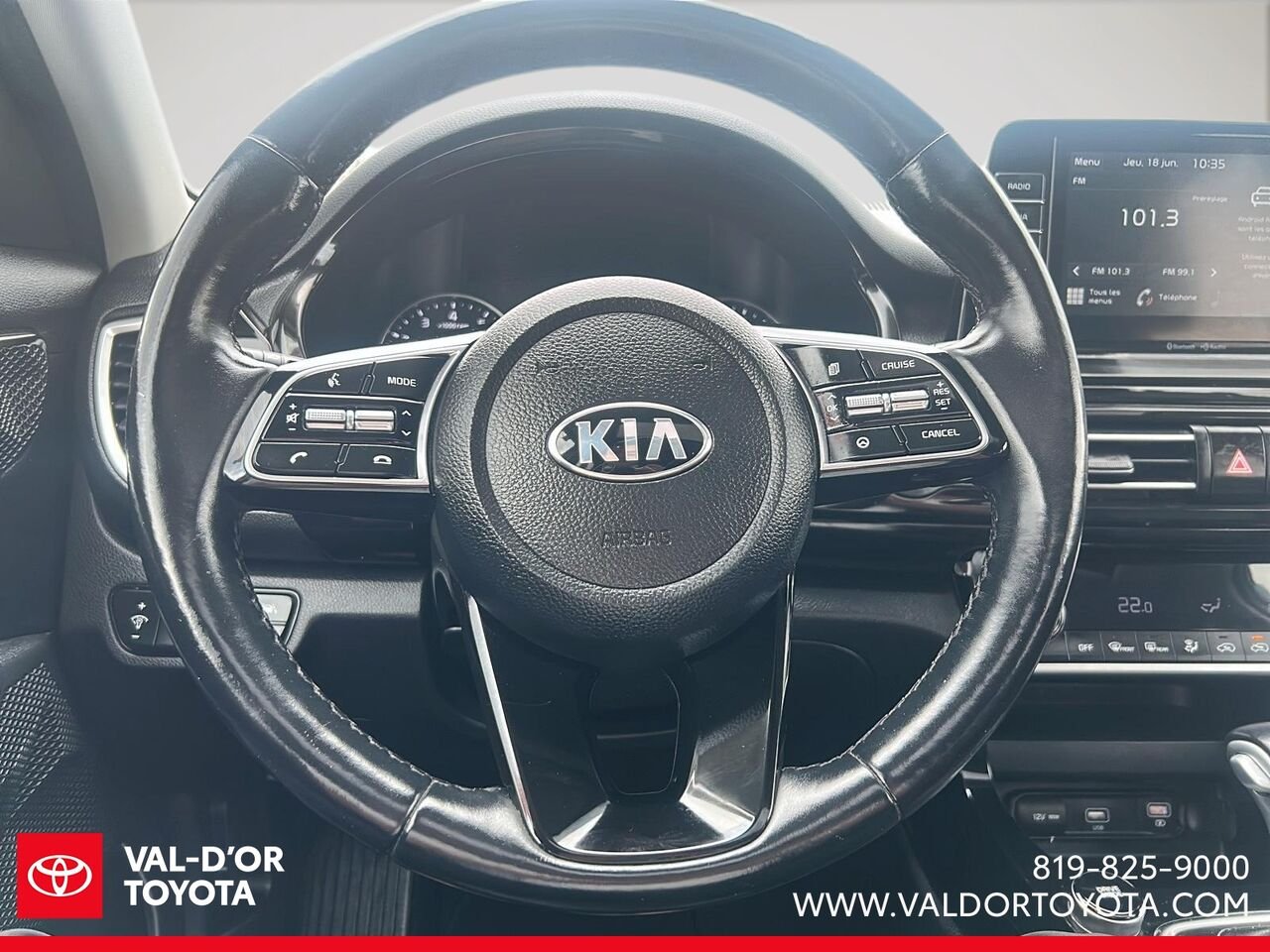 Kia Seltos EX Traction Intégrale 2021 Gris Val-d'Or - photo #10
