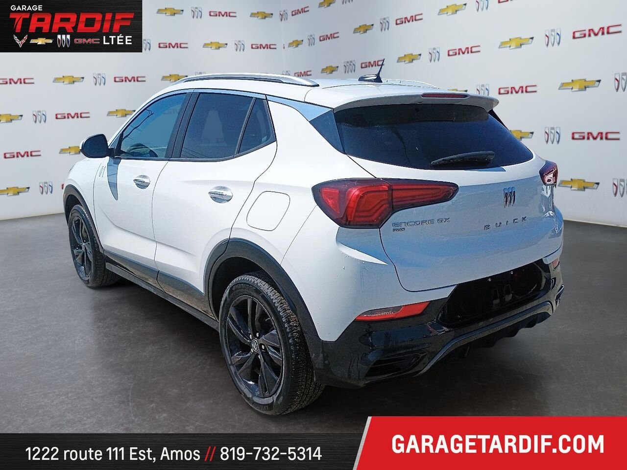2024 BUICK ENCORE GX Sport Touring AWD GROUPE NOIR White Amos - photo #3