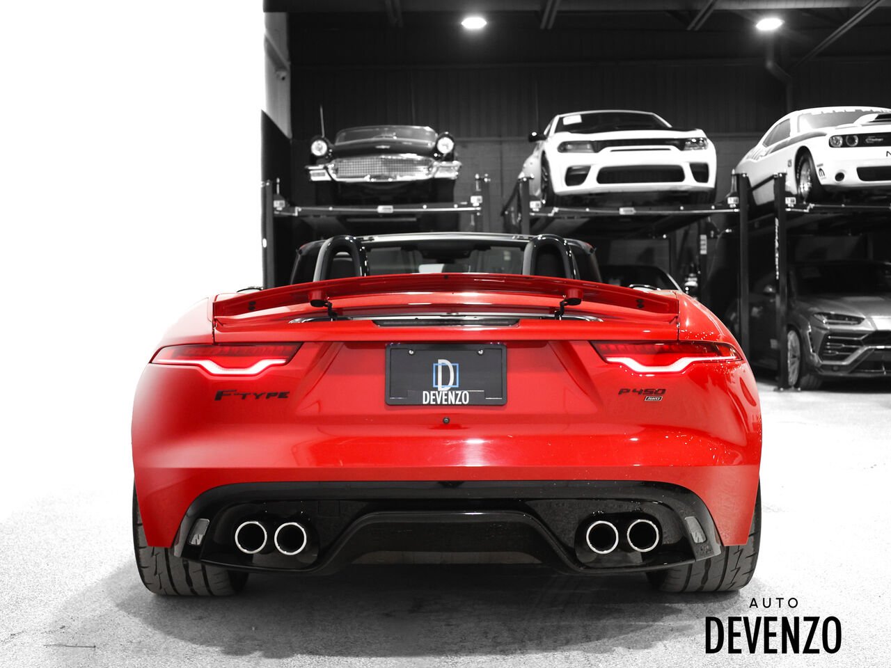 2023 Jaguar F-TYPE Red Saint-Eustache - photo #3
