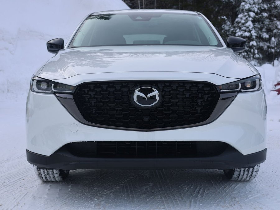 Mazda CX-5 Kuro AWD, Toit ouvrant, Sièges en cuir, Volant chauffant 2025 Blanc rhodium métallisé