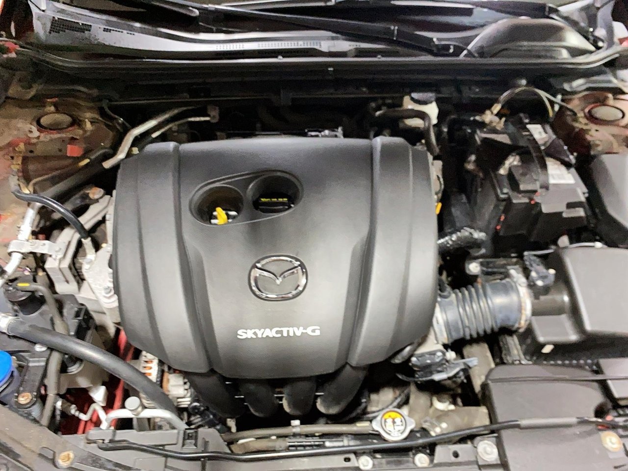 2019 Mazda Mazda3 VIN JM1BPBDM0K1121945 Red Baie-Comeau - photo #5