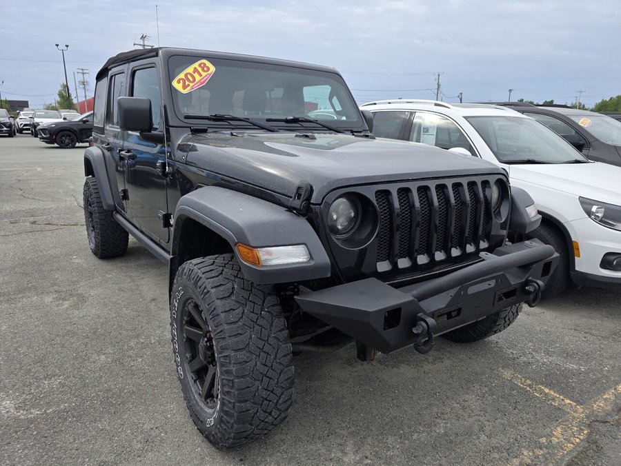 Jeep Wrangler Unlimited 2018 2018 Noir