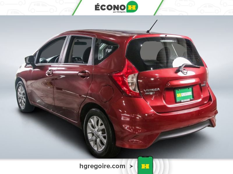 Nissan Versa Note 820298 | SV AUTO GR ÉLEC A/C BLUETOOTH CAMÉRA MAGS 2018 Rouge Laval - photo #4