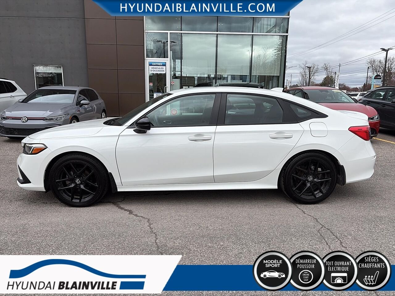 Honda Civic Berline 2023 Blanc Blainville - photo #6