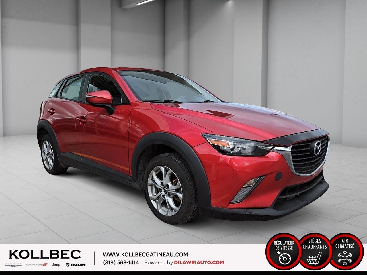 MAZDA CX-3 GS FWD 2016 Rouge Ottawa & Gatineau - photo #12