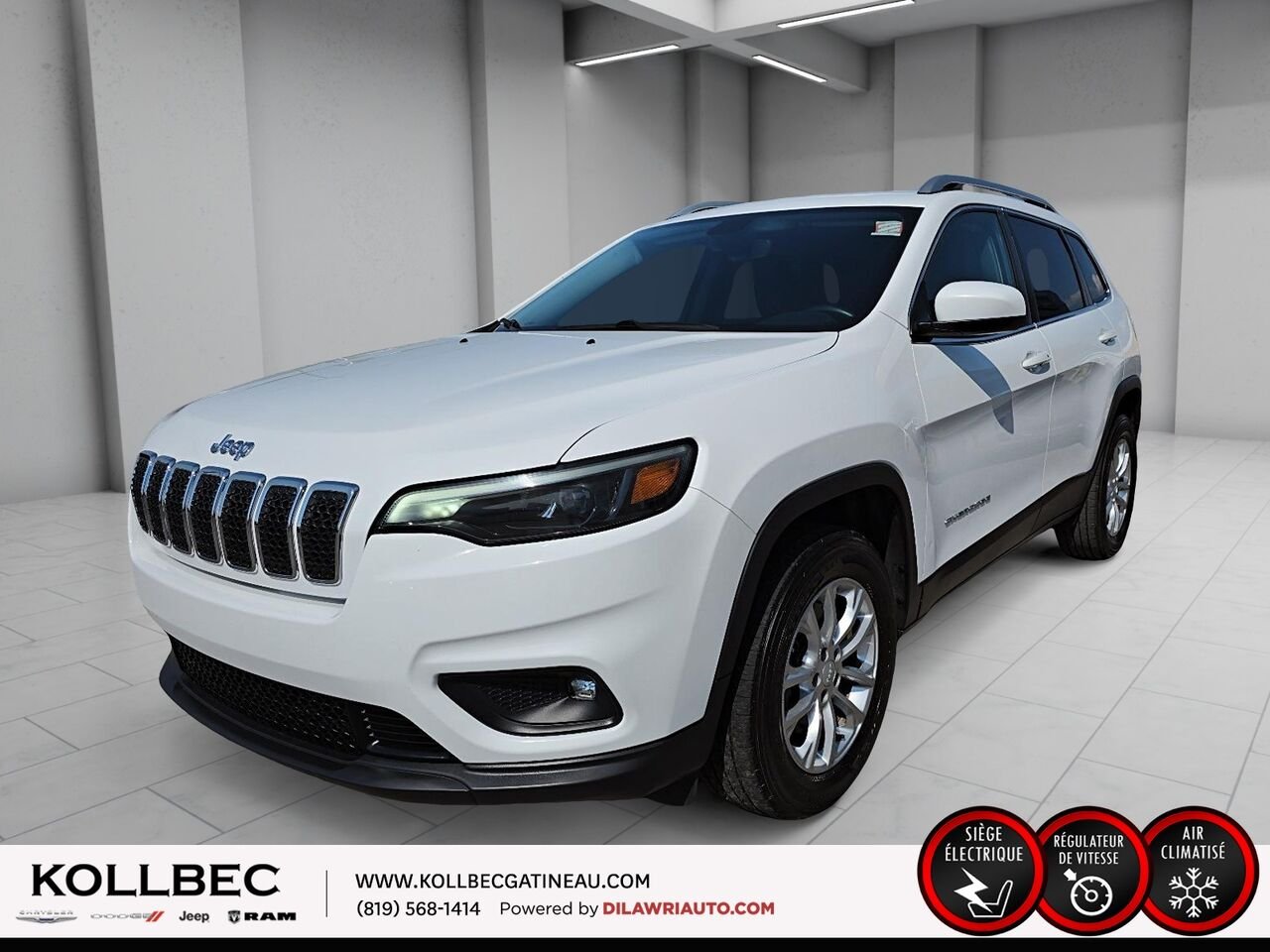 JEEP CHEROKEE 261101 | North 4x4 2019 Blanc Gatineau - photo #0