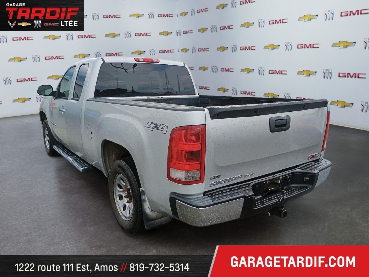 2011 GMC SIERRA 1500 CAISSE STANDARD DE 6 PIEDS 6 TEL QUEL Grey Amos - photo #3
