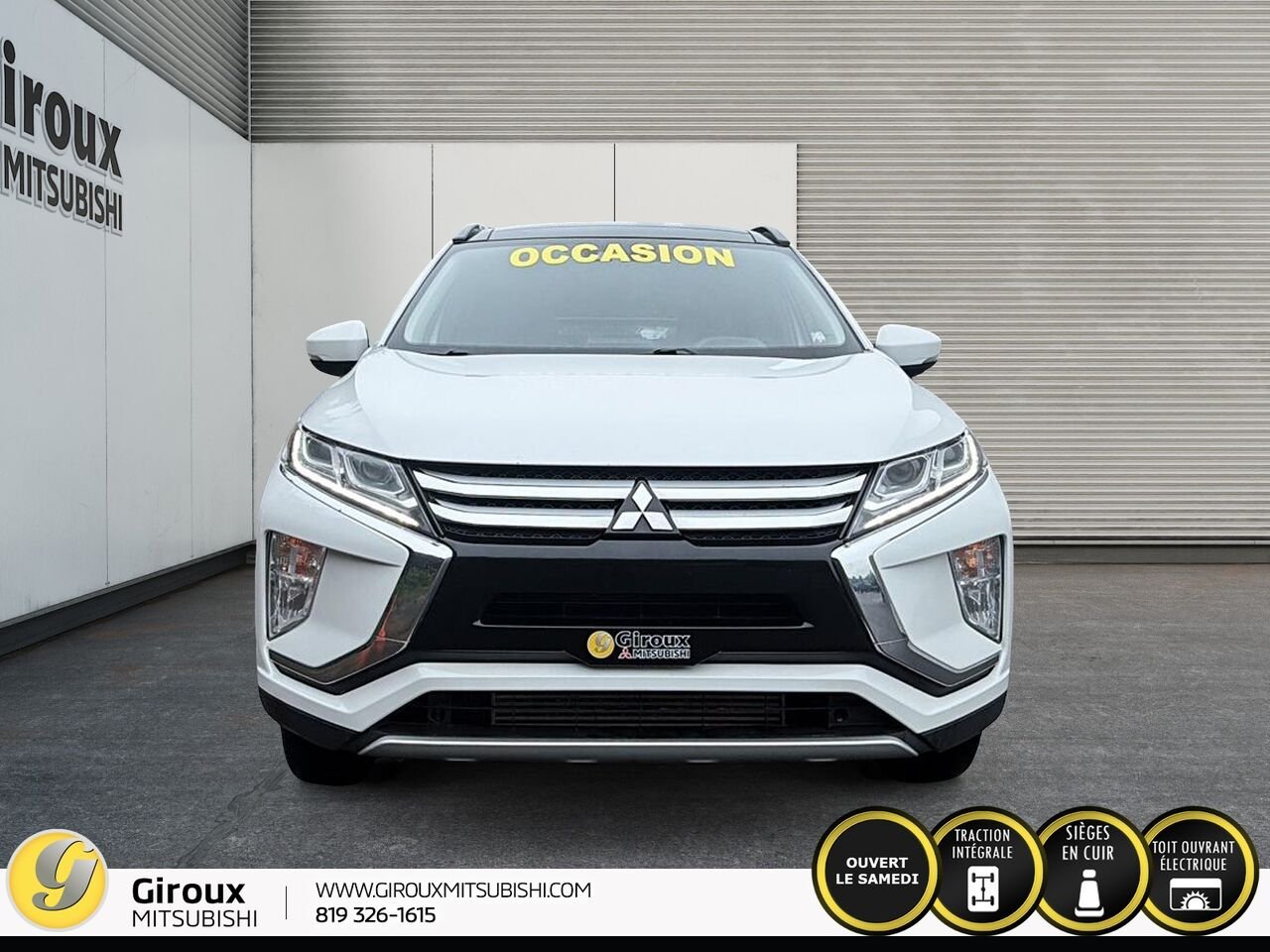Mitsubishi Eclipse Cross 2019 Blanc Sainte-Agathe-des-Monts - photo #1