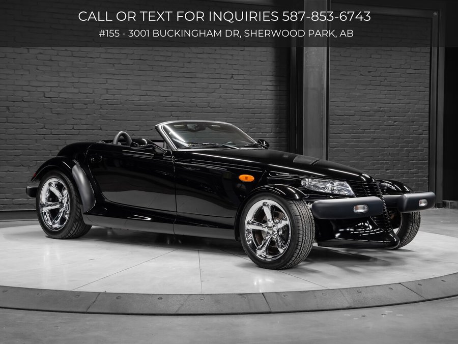 2000 Plymouth Prowler 2000 Prowler Black