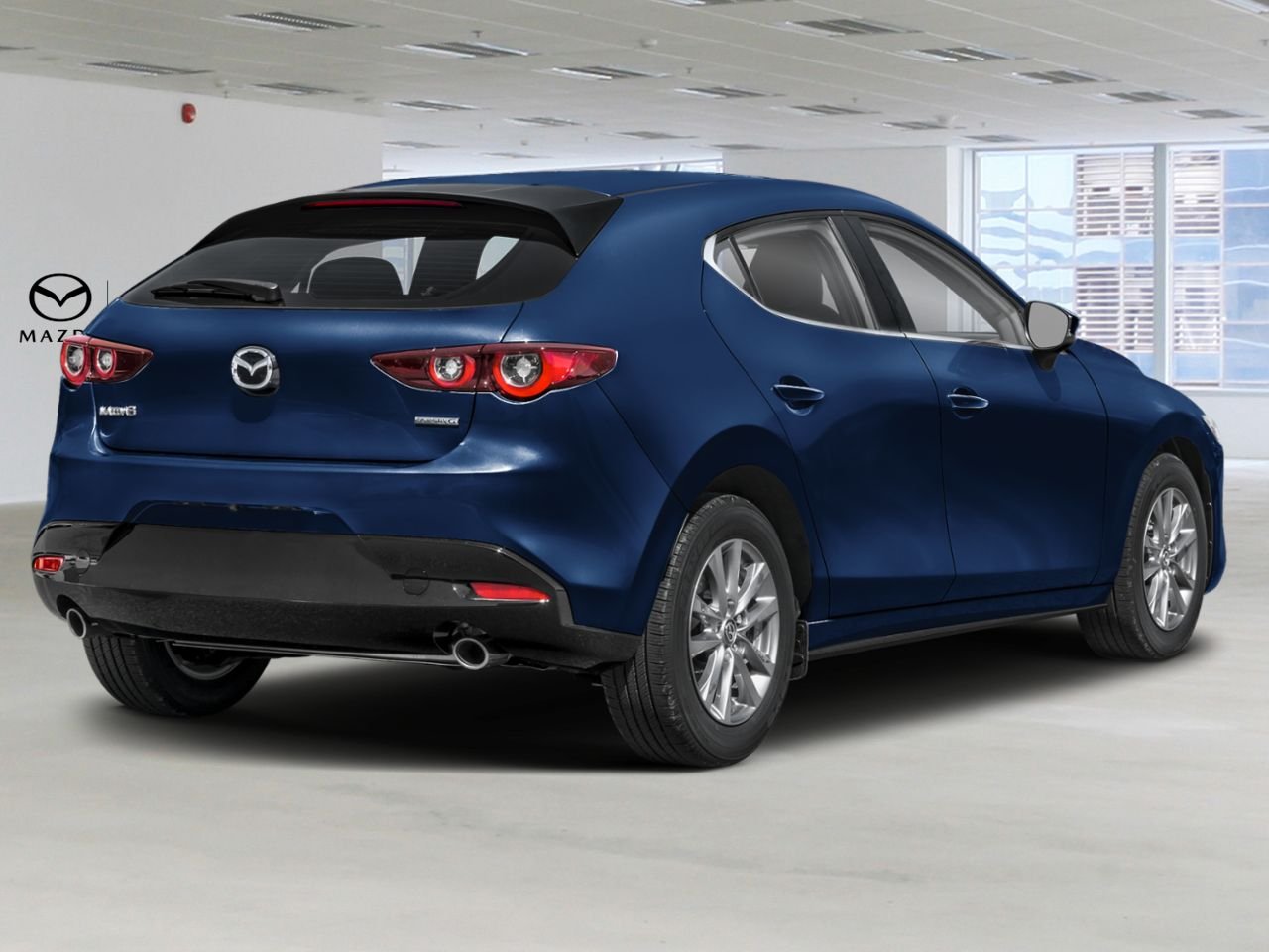 2026 Mazda Mazda3 Sport Deep Crystal Blue Mica Lac Mégantic - photo #1