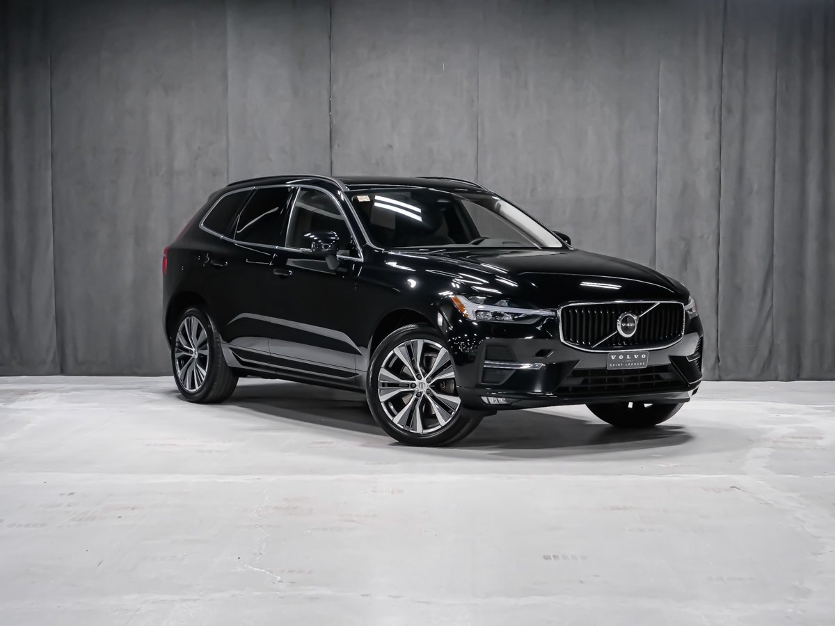 2022 Volvo XC60 B6 MOMENTUM CLIMATE PREMIUM Black Montreal - photo #1