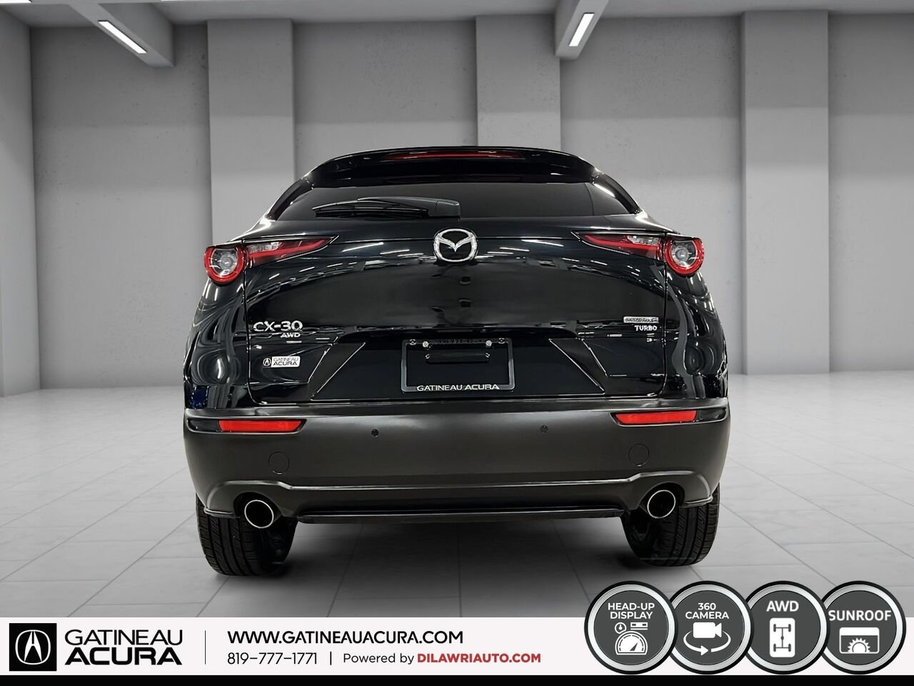 Mazda CX-30 GT AWD 2022 Noir Ottawa & Gatineau - photo #16