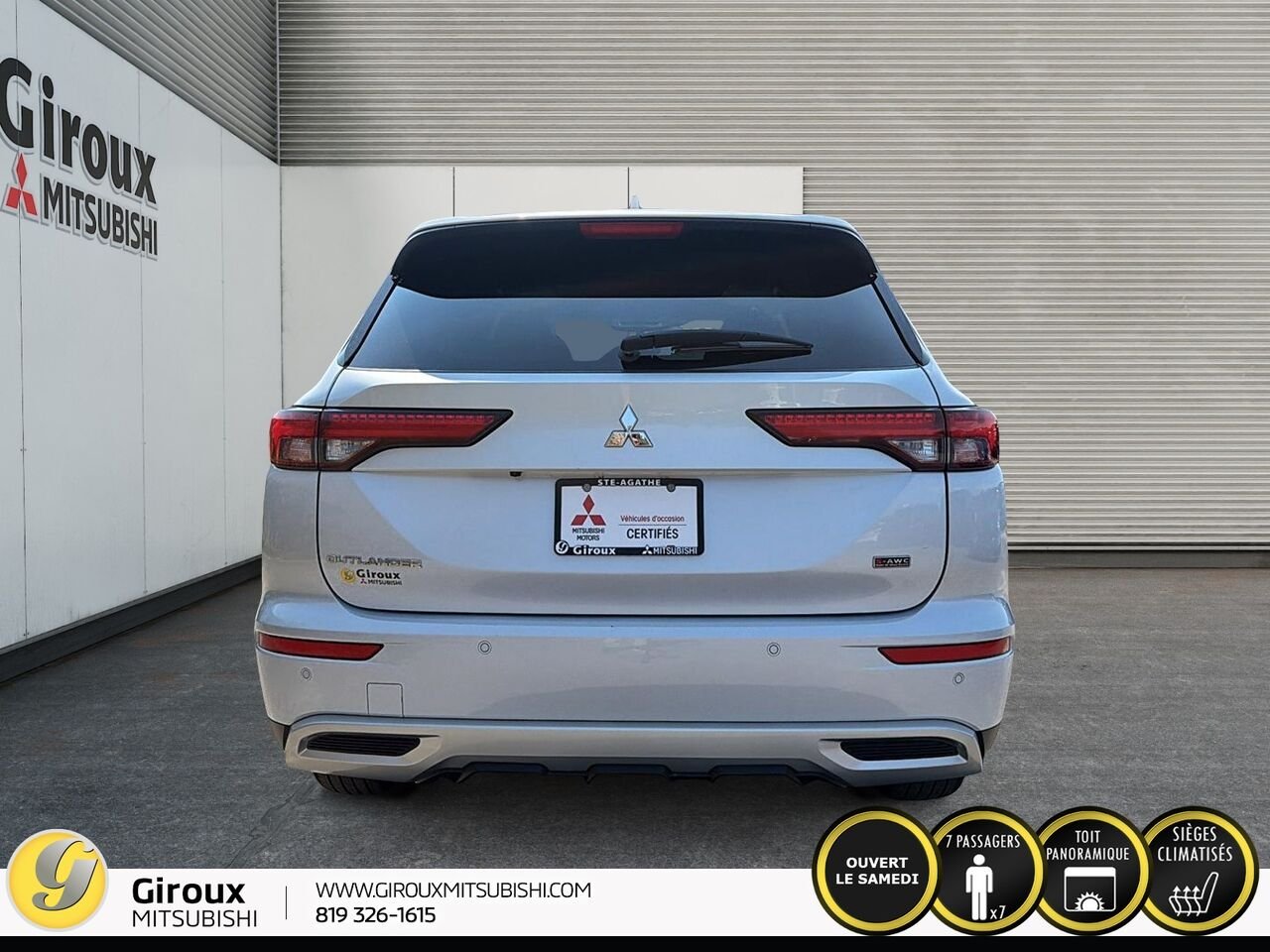 MITSUBISHI OUTLANDER 2024 Blanc Sainte-Agathe-des-Monts - photo #2