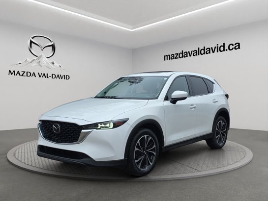 Mazda CX-5 GT TI, APPLE CAR PLAY, TOIT OUVRANT, HAYON ÉLECTRIQUE 2023 Blanc