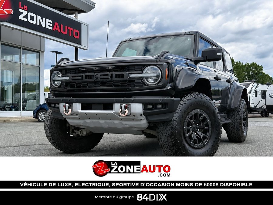 2022 Ford Bronco Raptor 2022 Black