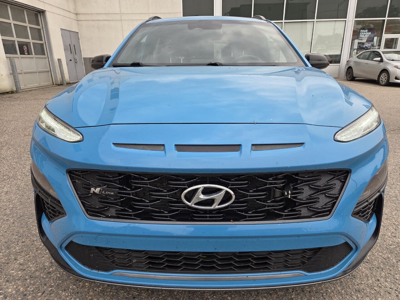 2022 HYUNDAI KONA Blue Amos - photo #1