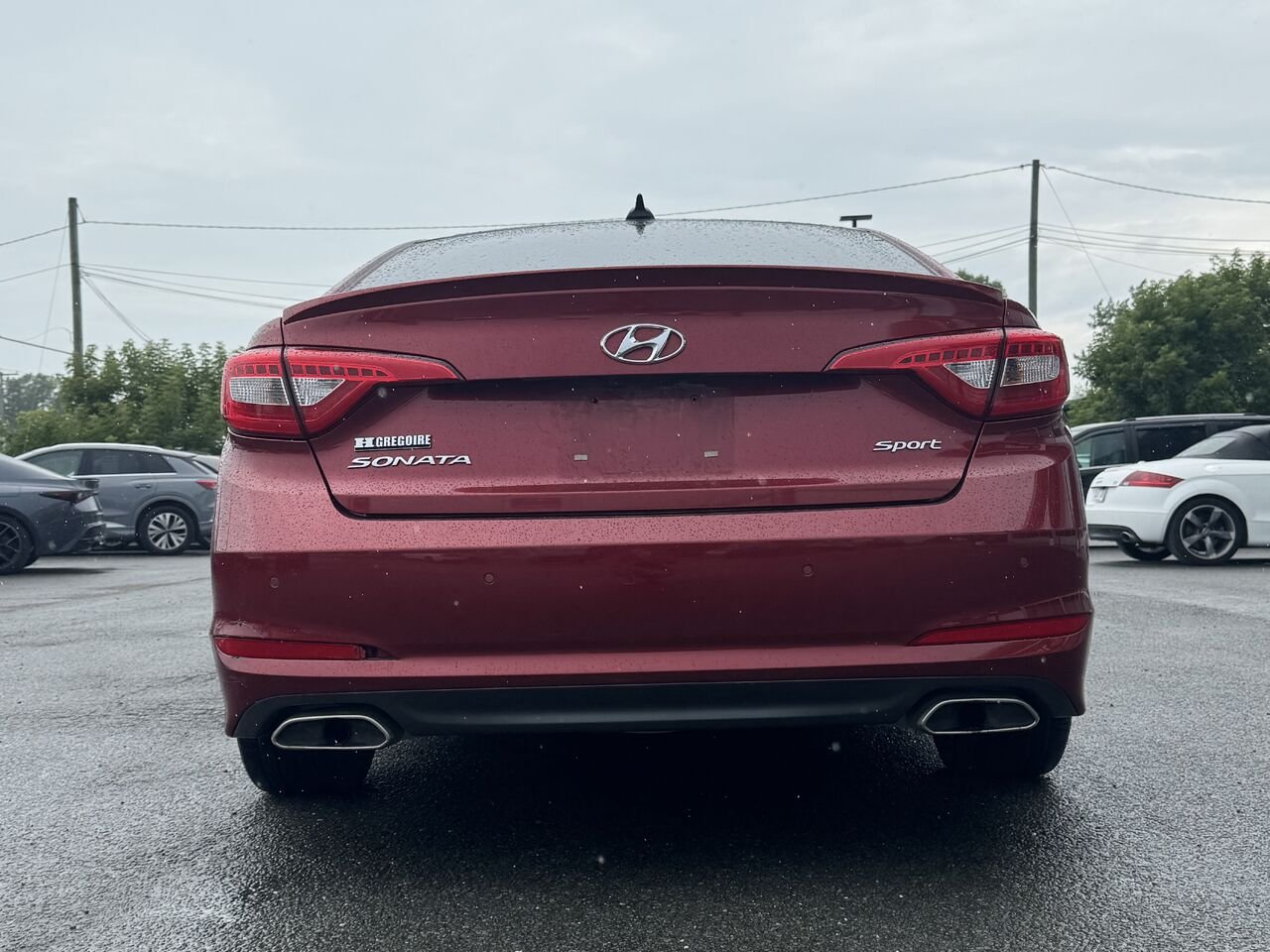 Hyundai Sonata Sport 2015 Rouge Granby - photo #5