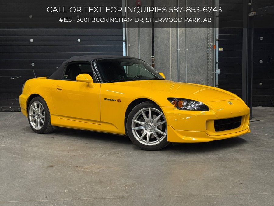 2004 Honda S2000 2004 Yellow