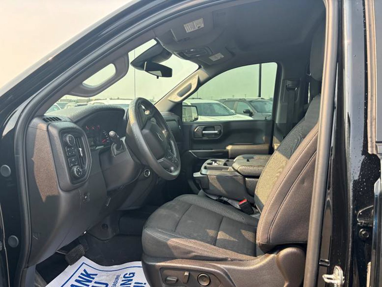 2024 Chevrolet Silverado 1500 4WD Crew Cab 147 Custom Trail Boss Black Sherwood Park - photo #5