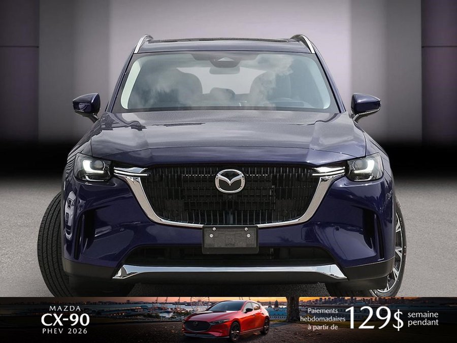 Mazda CX-90 hybride rechargeable 2026 2026 Bleu cristal foncé mica