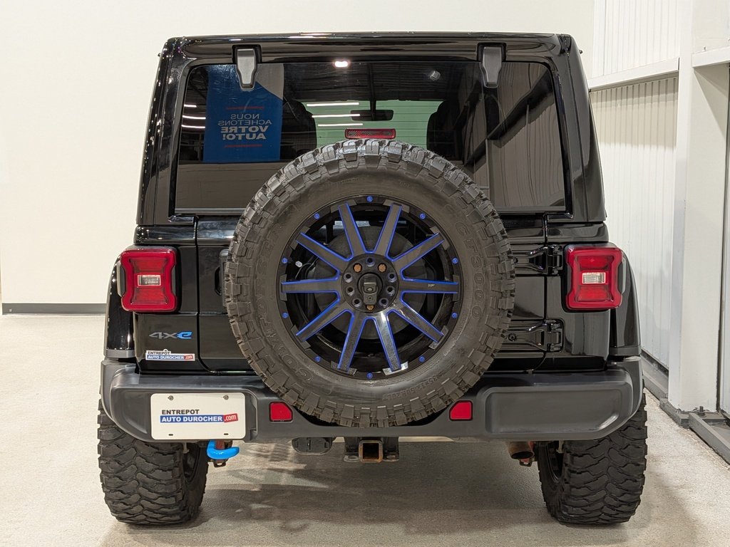 Jeep Wrangler 4xe Unlimited Rubicon 4x4 2022 Noir Val-David - photo #5