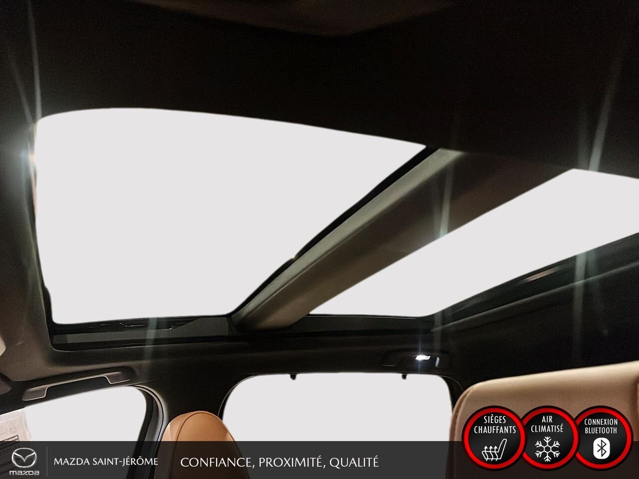 2024 Mazda CX-90 hybride léger Signature | TOIT PANORAMIQUE | AWD | CUIR | SIEGES CAPITAINES | Grey Saint-Jérôme - photo #18