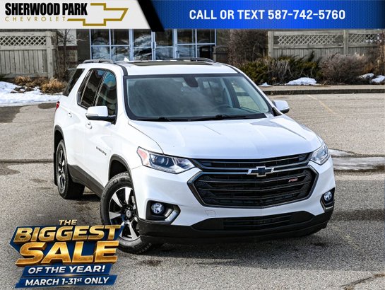2019 Chevrolet Traverse 2019 White
