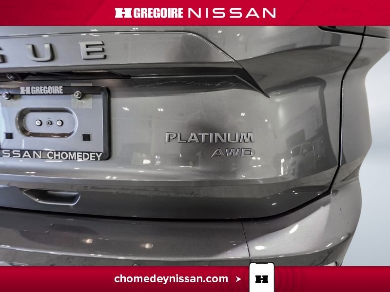 Nissan Rogue CL6932 | Platinum Caméra 360 Cuir Toit Pano À Partir 2.99% 2025 Gris Laval - photo #32
