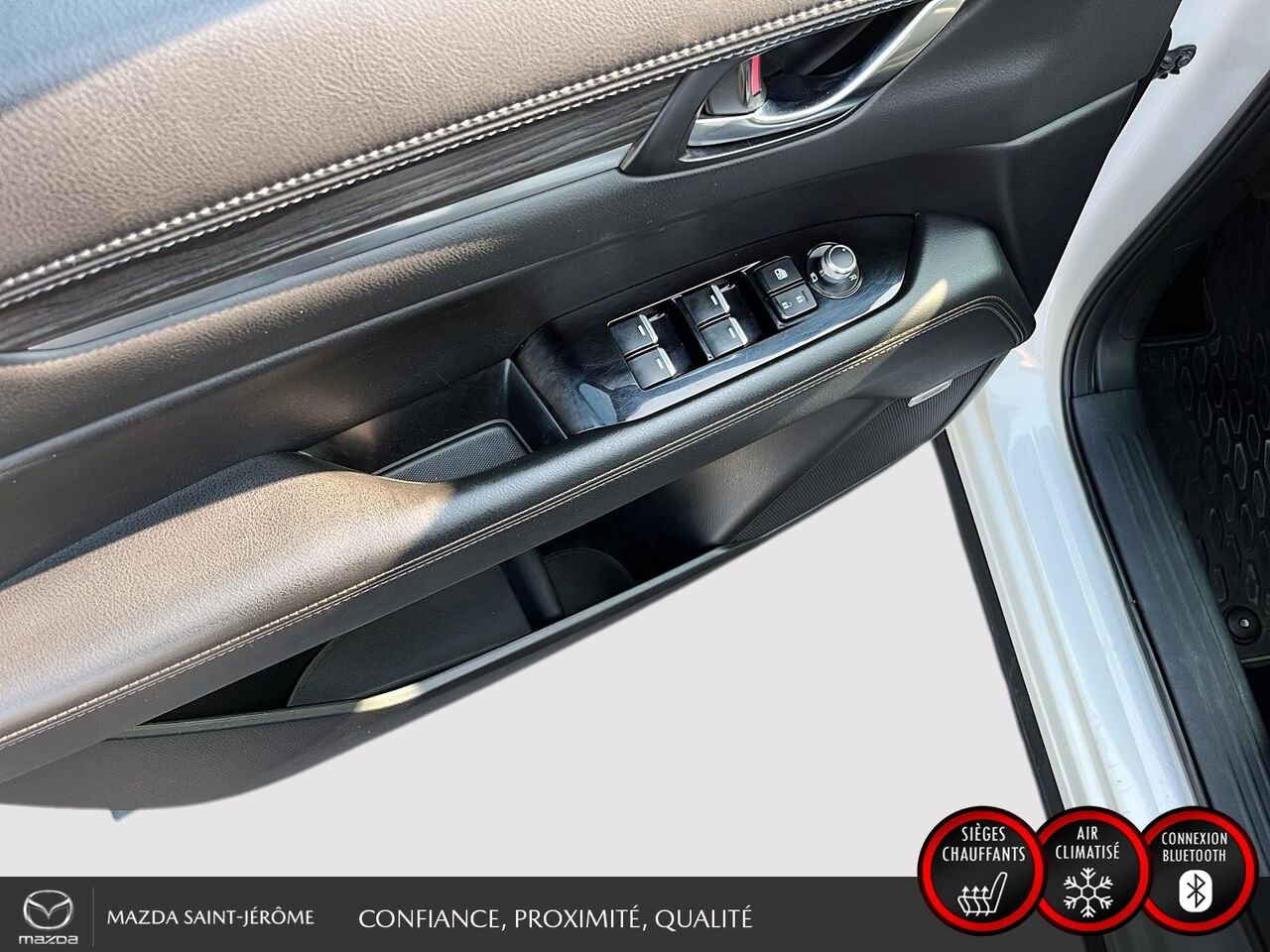 Mazda CX-5 GT | TOIT OUVRANT | CUIR | NAVIGATION | AWD | 2021 Blanc Saint-Jérôme - photo #12