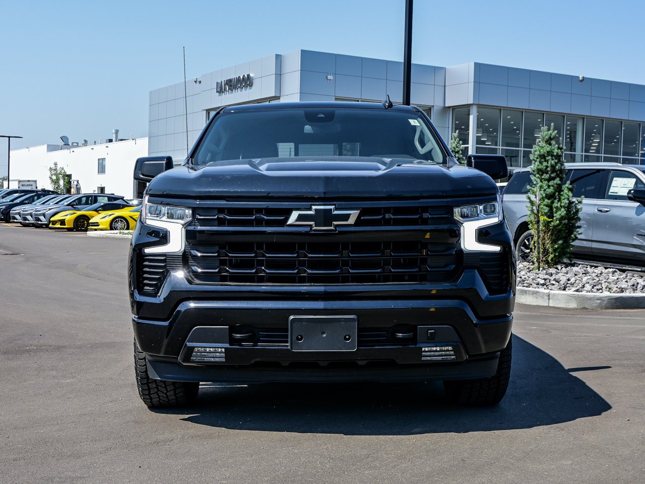 2024 Chevrolet Silverado 1500 4WD Crew Cab 147 RST Black Sherwood Park - photo #2