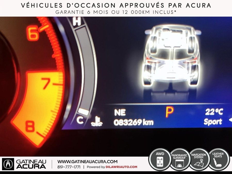 Acura RDX *** CLEAN CARFAX + BAS KILOMÉTRAGE *** 2020 Blanc