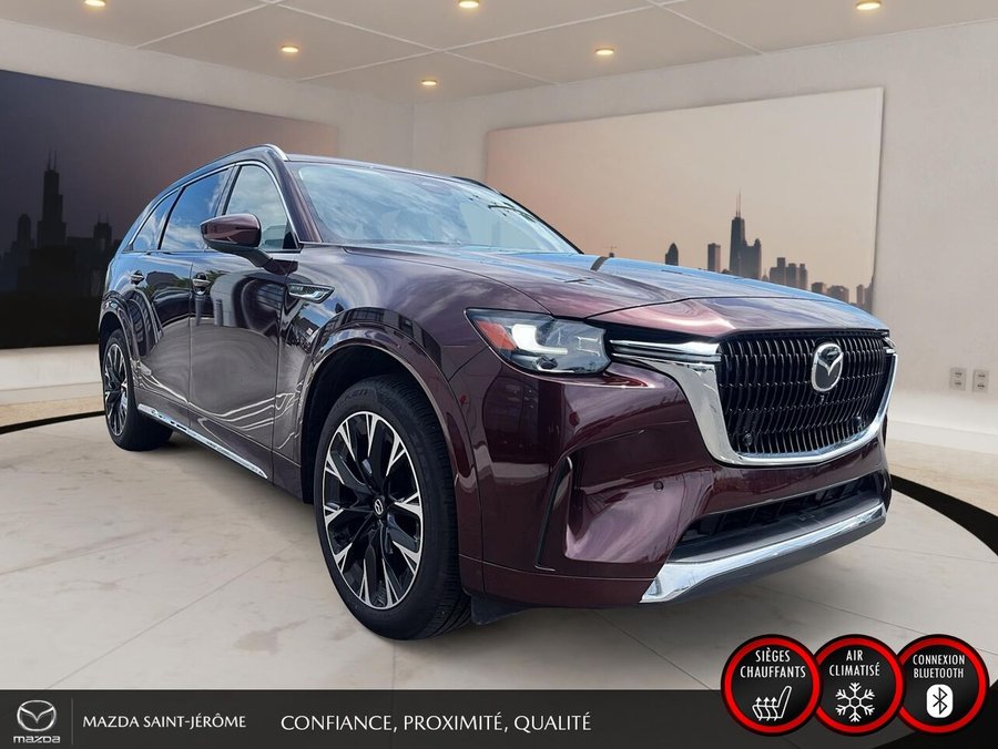 2025 Mazda CX-90 hybride léger Signature | TOIT OUVRANT | CAMÉRA 360 | Red