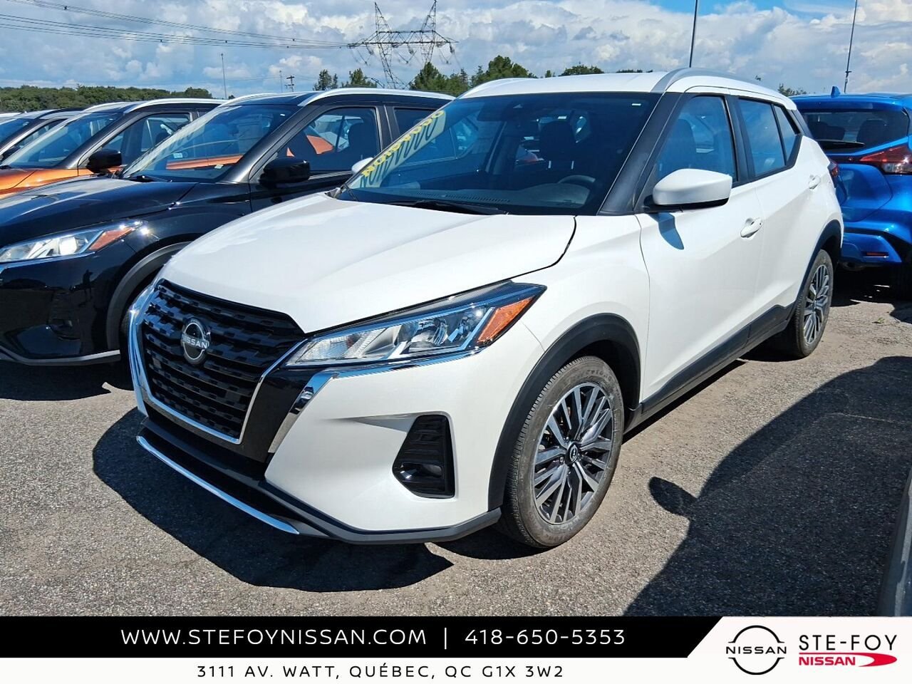2024 Nissan Kicks SV TA White Ste-Foy - photo #0