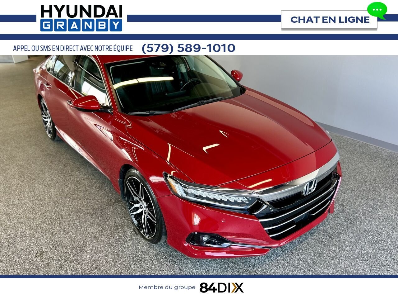 2021 Honda Berline Accord Granby - photo #1