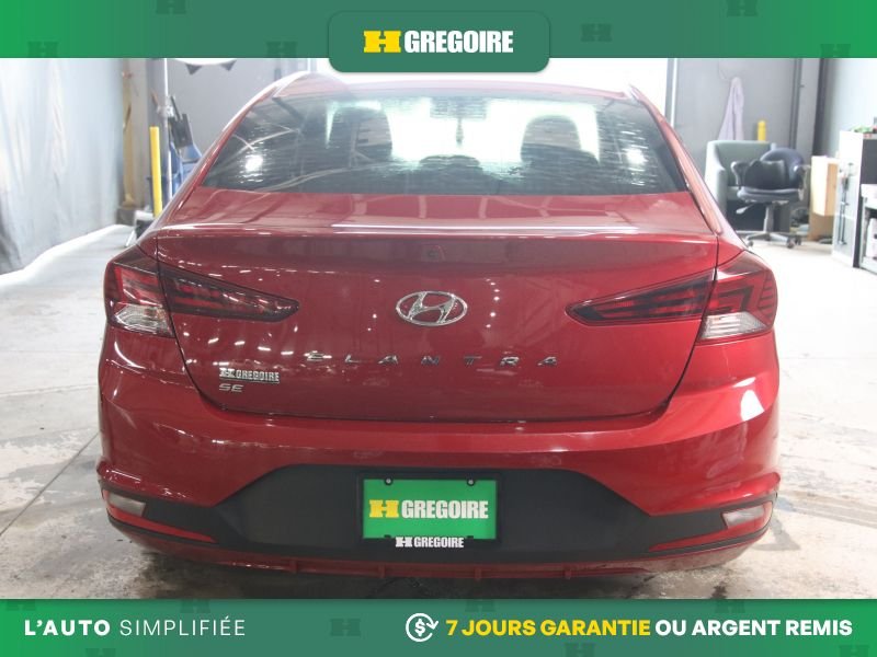Hyundai Elantra 820783 | Essential A/C CAM RECUL BLUETOOTH 2019 Rouge Laval - photo #5