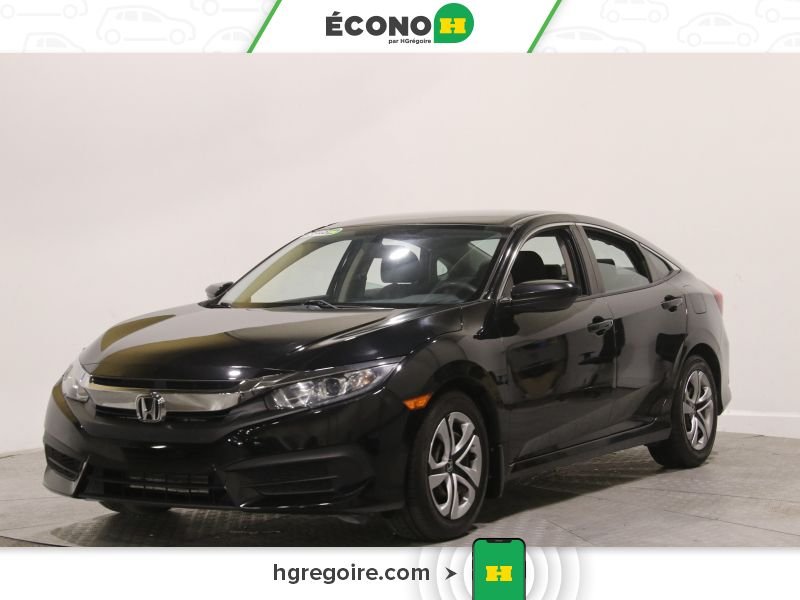 2017 Honda Civic Black Blainville - photo #2